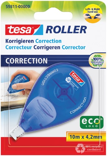 Correctieroller tesa rechts linkshandig 4.2mm bl 1 Stuk