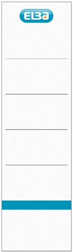 RUGETIKET ELBA RADO 54X190MM WIT 10 Stuk