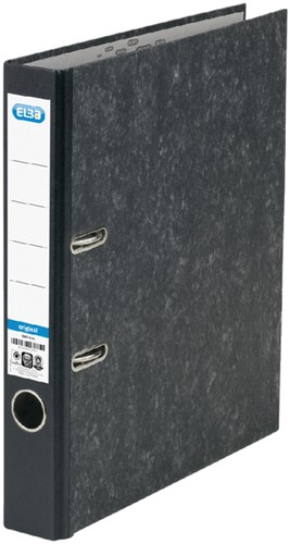 Ordner Elba Smart A4 50mm gewolkt zwart 1 Stuk
