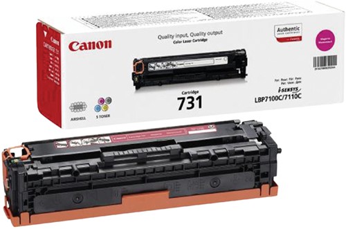 Tonercartridge Canon 731 zwart 1 Stuk