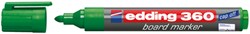 Whiteboardmarker edding 360 rond 1.5-3mm groen 1 Stuk
