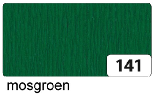 Crêpepapier Folia 250x50cm nr141 mosgroen 1 Stuk