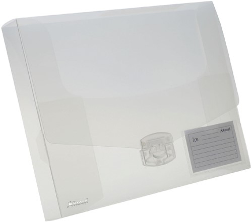 Elastobox Rexel ice A4+ 40mm transparant 1 Stuk