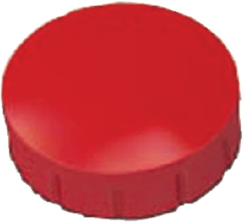 Magneet MAUL Solid 15mm 150gr rood 10 Stuk