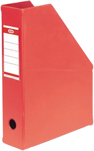 Tijdschriftcassette Elba A4 rood 1 Stuk