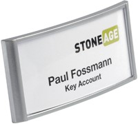 Badge Durable 8540 classic magneet 30x65mm zgs 1 Stuk