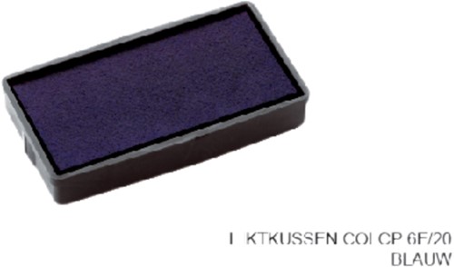 INKTKUSSEN COLOP 6E/20 BLAUW 1 Stuk