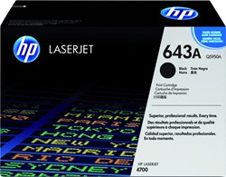 Tonercartridge HP Q5950A 643A zwart 1 Stuk
