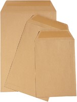 Envelop Quantore loonzak 85x125 70gr bruin 1000 Stuk