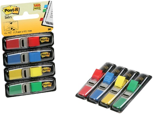Indextabs Post-it 6834 11.9x4.1mm assorti 140 Stuk-2