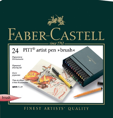 BRUSHSTIFT FABER CASTELL PITT ARTIST 24 Stuk