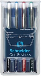 Rollerpen Schneider One Business 0.6mm assorti 1 Stuk