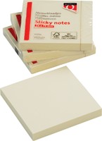 Memoblok Quantore 76x76mm geel 100 Vel-3