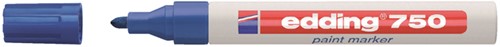 Paintmarker edding 750 oliebasis 2-4mm blauw 1 Stuk