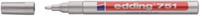 Paintmarker edding 751 oliebasis 1-2mm zilver 1 Stuk