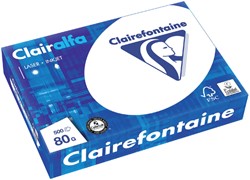 Kopieerpapier Clairefontaine Clairalfa A4 80gr wt 500 Vel