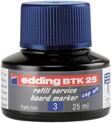 Viltstiftinkt edding BTK25 voor whiteboard blauw 1 Stuk