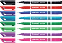 Fineliner STABILO Sensor 189/46 F zwart 1 Stuk-2