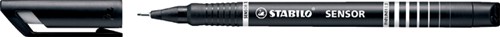 Fineliner STABILO Sensor 189/46 F zwart 1 Stuk