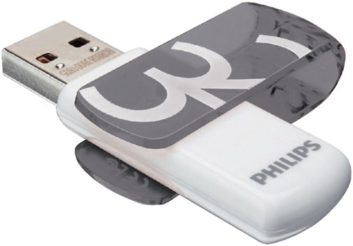 USB-STICK PHILIPS VIVID KEY TYPE 32GB 2.0 GRIJS 1 Stuk