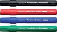Viltstift Quantore perm rond 1-1.5mm ass 4 Stuk-2