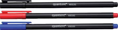 Fineliner Quantore 0.4mm zwart 1 Stuk-2