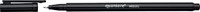 Fineliner Quantore 0.4mm zwart 1 Stuk