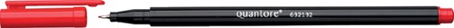 Fineliner Quantore 0.4mm rood 1 Stuk
