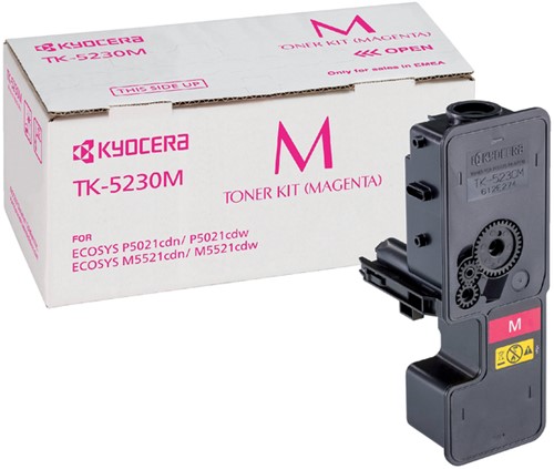 Toner Kyocera TK-5230M rood 1 Stuk