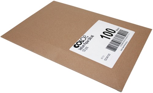 Papiervellen Colop voor flashstempels A6 100 Vel