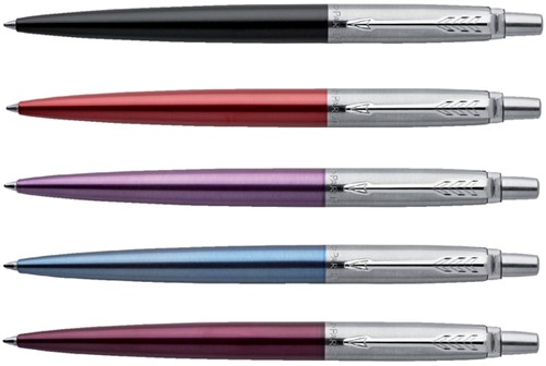 Balpen Parker Jotter CT M Waterloo blauw 1 Stuk-1