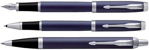 Balpen Parker IM CT M blauw 1 Stuk-3