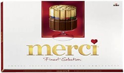 Chocolade Merci finest selection 400gr 1 Doos