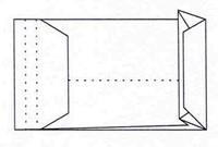 Envelop Quantore monsterzak 262x371x38 130gr zk wt 10 Stuk-2