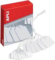 Label Apli karton nr 383 7x19mm wit 1000st 1000 Stuk-2