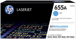 Tonercartridge HP CF451A 655A blauw 1 Stuk