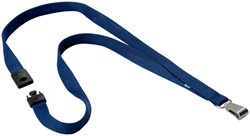 Textielkoord Durable 8127 karabijnh nachtbl 10st 10 Stuk