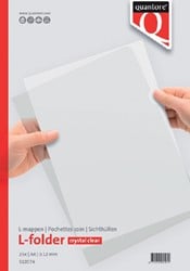 L-MAP QUANTORE A4 PP 0.12 GLAD A 25 ST. 25 Stuk