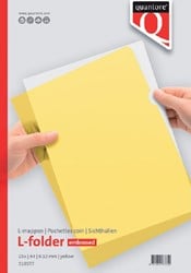 L-MAP QUANTORE A4 PP 0.12 GEEL A 25 ST. 25 Stuk