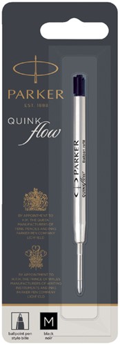 Balpenvulling Parker Quinkflow M zwart 1 Stuk