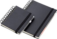 Notitieboek Quantore A6 sp lijn 192pg 80gr zwart 1 Stuk-2