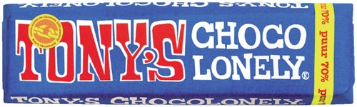 Chocolade Tony Chocolonely puur reep 50 gr 50 Gram