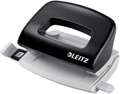 Perforator Leitz NeXXt mobiele 10 vel zwart 1 Stuk