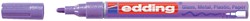 Paintmarker edding 751 oliebasis 1-2mm mtl paars 1 Stuk