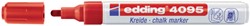 Krijtstift edding 4095 rond 2-3mm rood 1 Stuk