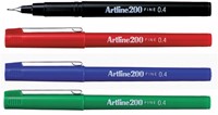 Fineliner Artline 200 rond F groen 1 Stuk-2