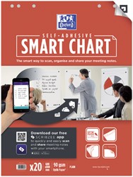 FLIPOVERPAPIER OXFORD SMART 60X80CM BLANCO 90GR 20 Vel