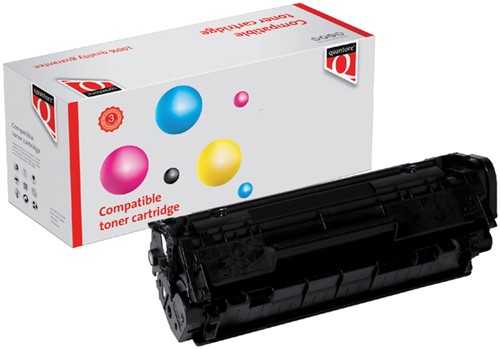 Tonercartridge Quantore HP Q2612A 12A zwart 1 Stuk