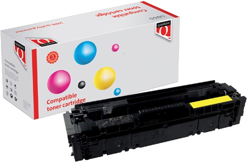 Tonercartridge Quantore HP CF402A 201A geel 1 Stuk