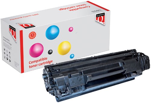 Tonercartridge Quantore Canon 737/HP CF283X zwart 1 Stuk